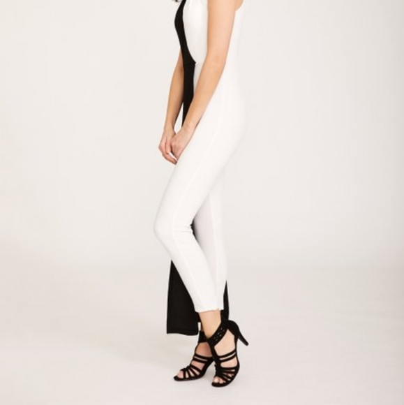 KeepKool asymmetrical halter jumpsuit - Picture 3 of 4